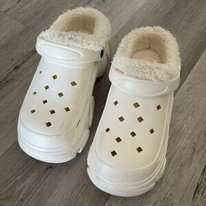 Platform Croc Inspired Shoes